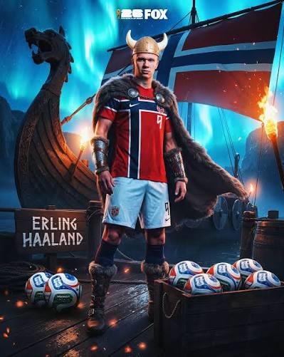 Viking Haaland meme 4