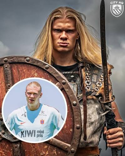 Viking Haaland meme 8